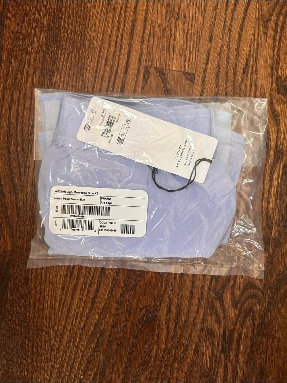 NWT Alo Light Province Blue Match Point Tennis Skirt💙